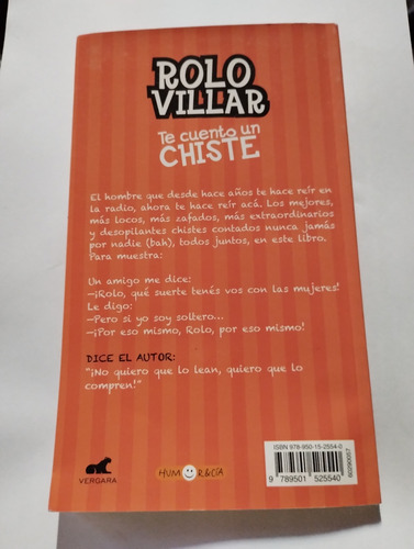 Rolo Villar Te Cuento Un Chiste (Usado)