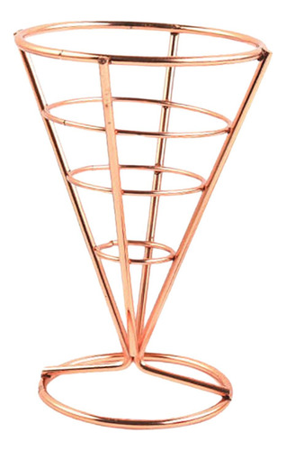 Soporte Para Papas Fritas, Elegante Exhibidor De Pollo