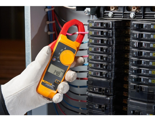 Imagem 3 de 6 de Alicate Amperímetro Digital Cat Iii 600v 302 + Fluke