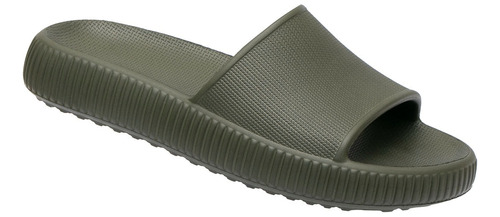 Sandália Slide Nuvem Masculina Ortopédica Eva Original Verde