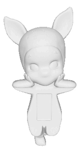 Sonny Angel Impresos En 3d Para Pintar/ Modelo Ciervo