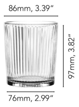 Vaso Nachtmann Aperitivo 370 Ml Set X2 Transparente