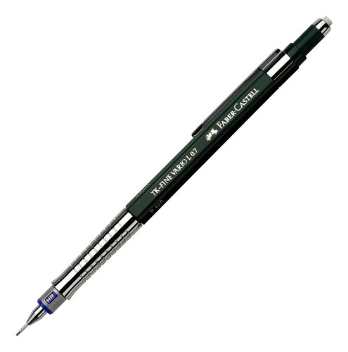 Lápiz técnico TK-fine Vario de Faber Castell, 0,7 mm, color verde oscuro
