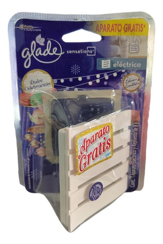 Glade Sensations Eléctrico Kit 8g Dulce Celebración