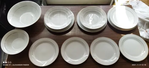 Vajilla De Porcelana Economica (Usado)