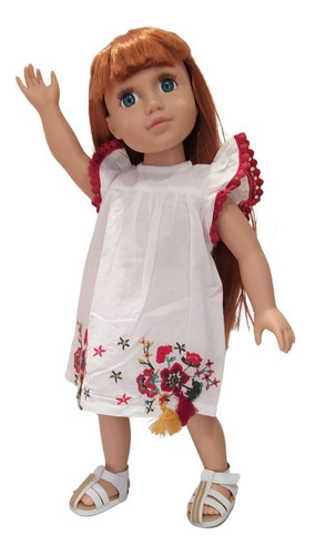 Vestido Muñeca 45cm Amigas Por Siempre American Witty Girls