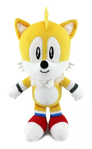 Pelucia Tails Boneco Sonic Eggman Shadow Knuckes