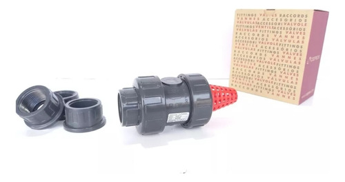 Válvula Check Bola 4 Pvc Cementar Cédula 80 Cepex C/cedazo