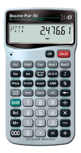 Calculated Industries 3415 Calculadora Financiera Qualifier