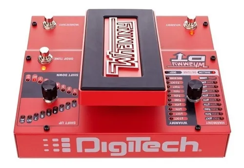 Pedal de efecto DigiTech Whammy DT rojo