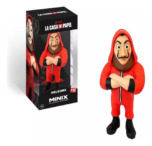 La Casa Papel Helsinki 12 Cm Minix Netflix