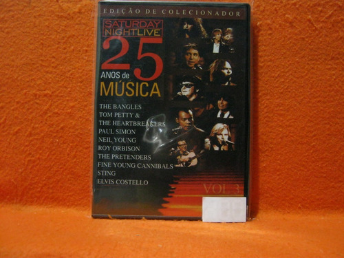 Dvd 25 Anos De Musica Vol 3 - The Bangles Paul Simon Sting