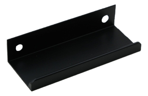 10 Pcs Cajón Oculto Tiradores Negro 25cm Con Tornillo