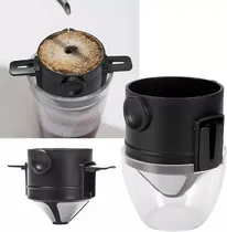 Comprar Filtro De Cafe Plegable Camping Oficina Acero Inoxidable Par