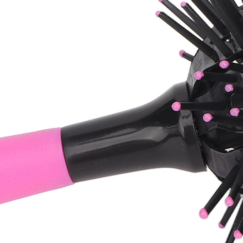 3d Bomb Curl Hair Brush, Peine De Pelo De Bola Redonda De
