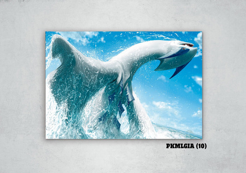 Cuadros Poster Pokemon Lugia 29x41 (gia 10)