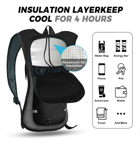 Mochila De Hidratación 2 L Para Correr Y Senderismo