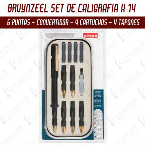 Set De Caligrafia Bruynzeel X 14 Piezas Microcentro