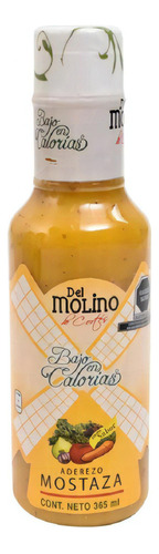 Del Molino Aderezo Mostaza 365 Ml Bajo En Calorias