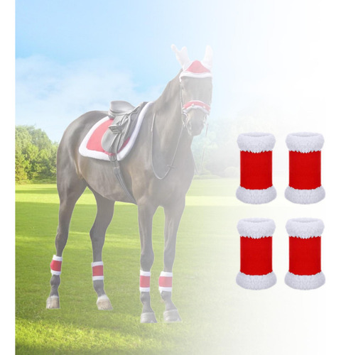 4 Piezas De Vendajes Para Patas De Caballo, Protección Para