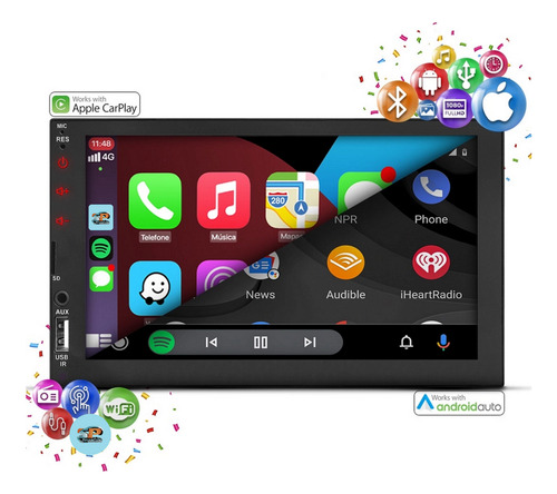 Mp5 Multimidia Android Auto Carplay Moldura Vectra Elegance