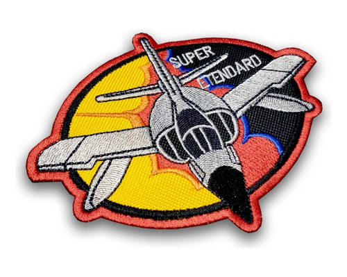 Fuerza Aerea Super Etendard 2 Escuadrilla Malvinas Bordado