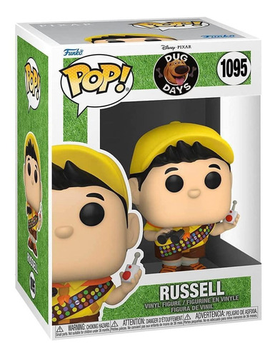 Figura Funko Pop Disney Russel 1095- Up Dug Days