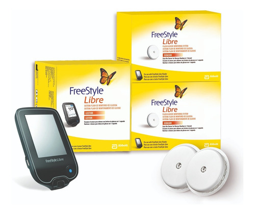 Freestyle Libre Lector Mas Sensor Diabetes (dos Unidades)