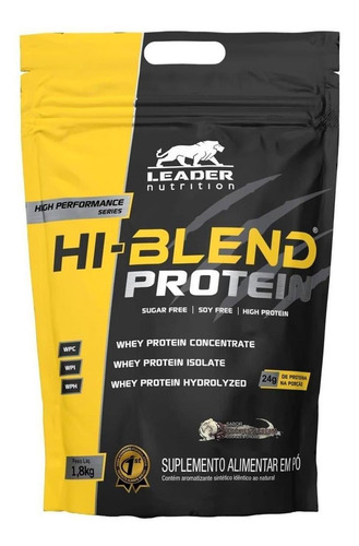 Hi Blend Protein Sem Soja 1,8kg - Leader Nutrition