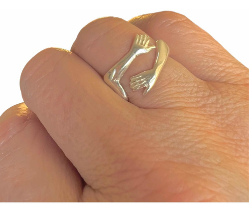 Anillo De Plata 925 Un Con Amor¨ San Valentin