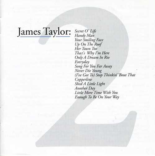 Greatest Hits De James Taylor, Vol. 2, Cd