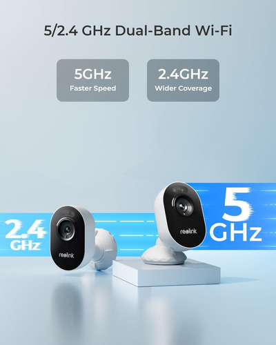 Reolink Wireless Outdoor Security Camera Lumus 2k, Upgrad...