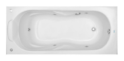 Bañera Acrílica Hidromasaje Basic Der. 170x75 Roca Levante