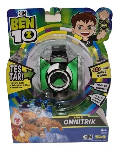 Relógio Ben 10 Omnitrix Série 3 - Sunny - Relógio de Brinquedo - Magazine  Luiza