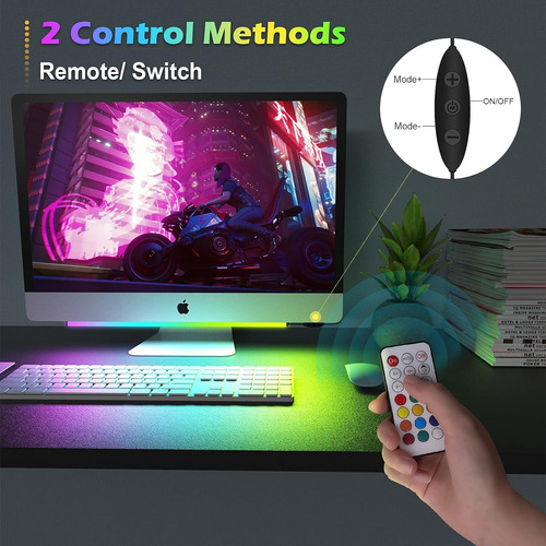 Barra De Luz De Rgb Willed En Monitor, Luces De Juego Para L