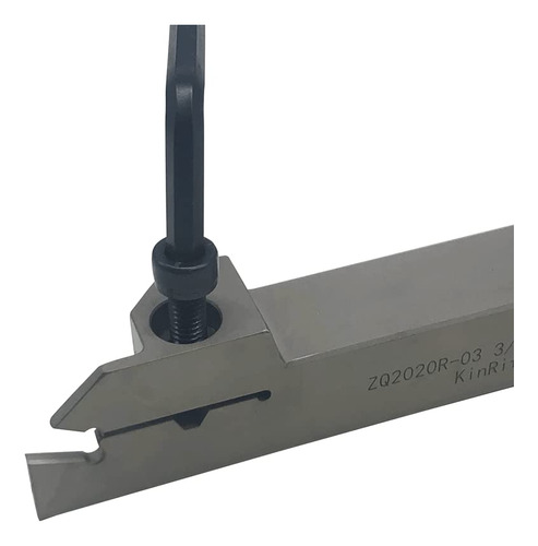 Soporte Indexable Ranurado Para Torno Con 10 Piezas De Carbu