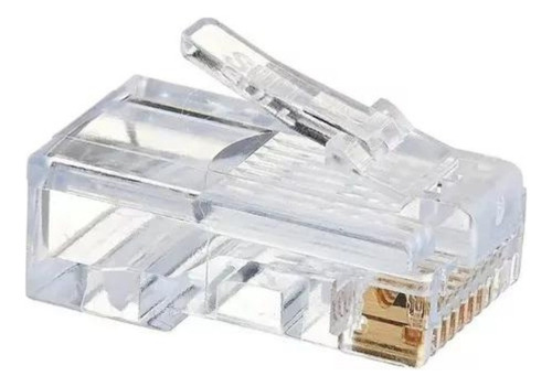 Conectores Rj45 Para Crimper. Utp Categoría 6 Bolsa X 100