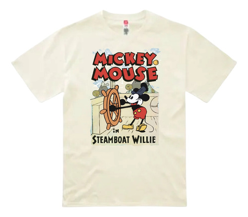 Playera Mickey Mouse Barco