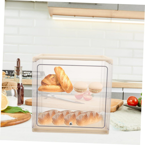 Caja Doble Capa Para Pan De Café Organizadora Bread Baskets