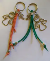 Comprar 20 Llaveros De Gamuza Dije Angel. Souvenir Comunion.