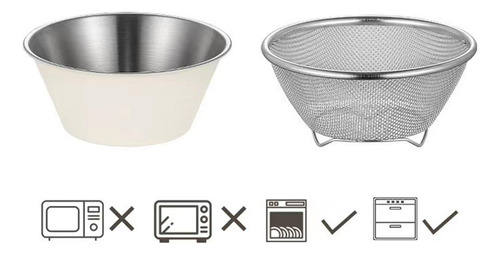 Juego De Cesta Secadora Para Ensalada, Cuenco Mezclador,