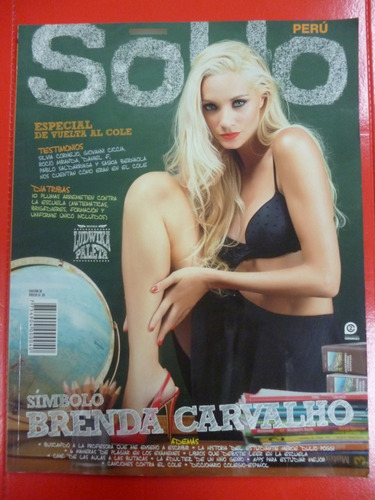 Revista Soho Peru Edicion N° 38 Brenda Carvalho