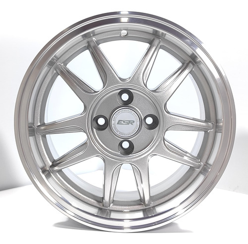 Jogo De Rodas Lts30 15 Tala 7 4x100 Pratra C/ Borda Diam