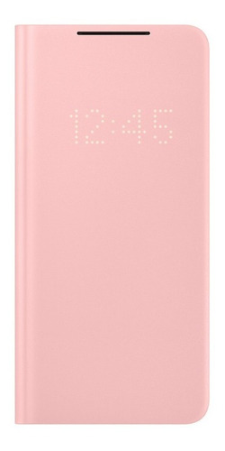 Samsung Led View Flip Cover Para Galaxy S21 Plus Pink