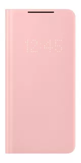 Samsung Led View Flip Cover Para Galaxy S21 Plus Pink