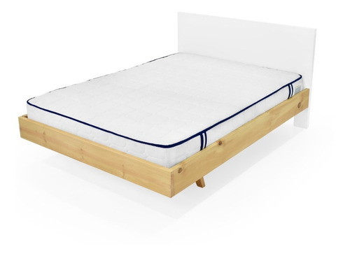 Cama Lanus Doble + Colchon Versalles Doble