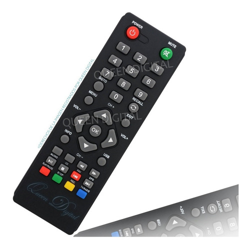 Control Remoto Para Pronext Decodificador Tda Hd Xt34
