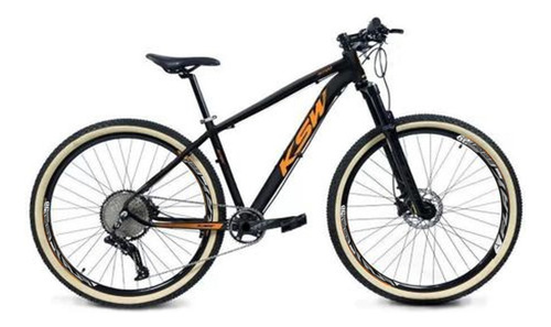 Bicicleta Aro 29 Ksw 9v Freio Hidráulico Trava E K7 11/40