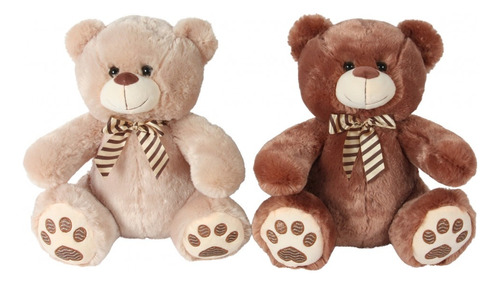 Peluche Oso Con Moño 30cm Woody Toys