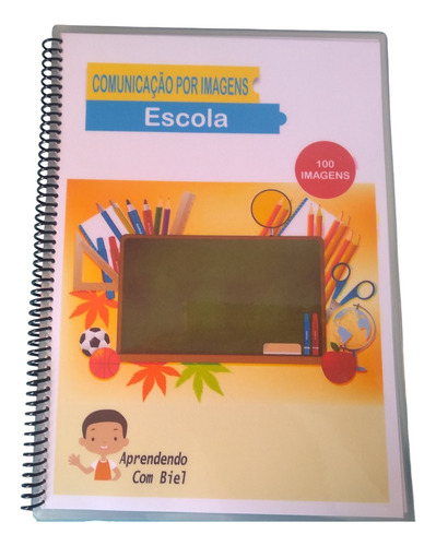 Prancha Temática De Comunicação Por Imagem Escola
